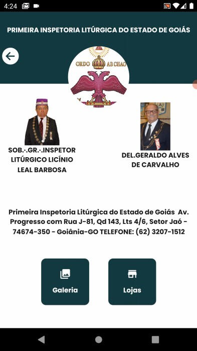 Aplicativo oficial das Lojas Maçônicas do Estado de Goiás.